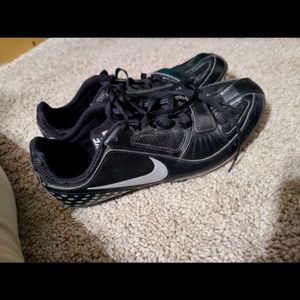 Black Nike Track cleats